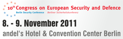 10 Berliner Sicherheitskonferenz vom 8.-9. November im andel's Hotel und Convention Center Berlin