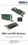 AMC and FMC Modules Catalog by TEWS