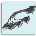 CBL-M37M25x4-30 - DB37(M) to 4 x DB25(M) Cable