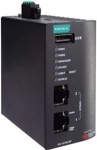 IEC-G102-BP Series - 2-port Gigabit Industrial Intrusion Prevention System (IPS) device with Hardware Bypass