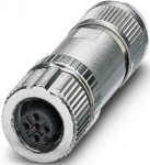 M12A-4PFF-IP67 - Phoenix Contact 4-pin female A-coded connector