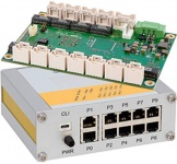 µMAGBES - Ultra compact rugged managed 1Gbit Switch with 10, 19 or 28 Ports