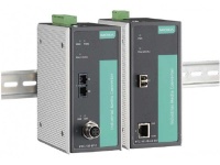 PTC-101-M12 Series - IEC 61850-3 and EN50155 Ethernet-to-Fiber Media Converters