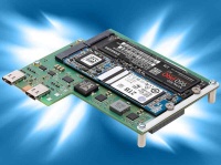 S40-NVME - Low Profile Mezzanine for CompactPCI® Serial CPU Cards: M.2 NVMe and SATA SSD Storage
