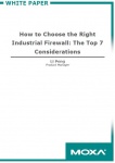 How to Choose the Right Industrial Firewall: The Top 7 Considerations