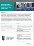 IIoT Technology for Efficient Management of Commercial Solar Power Plants