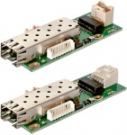 microTX2FX - Ultra Compact Open Frame Ethernet Media Converter Copper to Fiber Optic