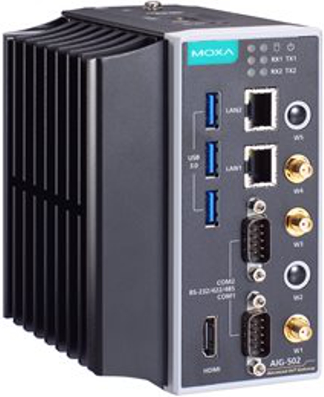 AIG-502 Series - Advanced IIoT Gateways with Intel® Core™ i7 Processor, Azure IoT Edge Software, -40 to 70°C operating Temperature