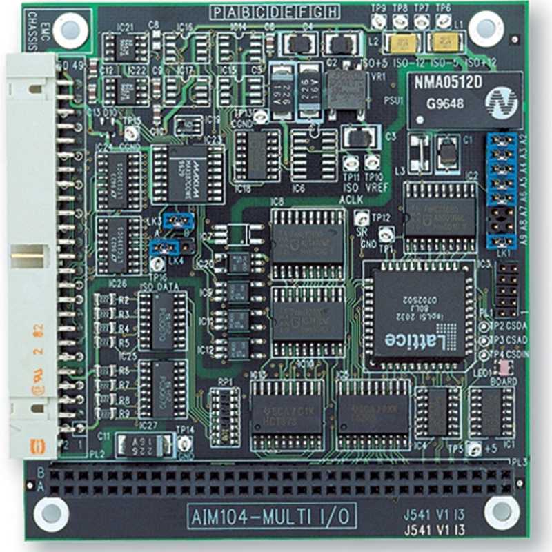 AIM104-ADC16/IN8 PC/104 Module with isolated ADC and DI