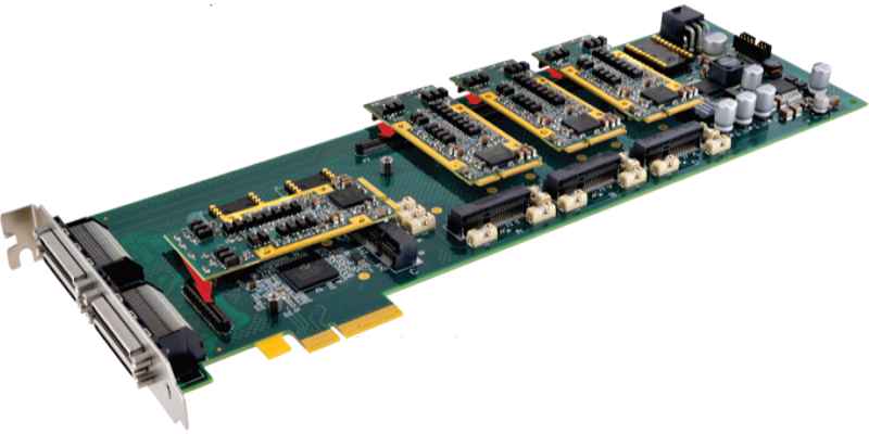 APCe7040 populated with four Acromag AcroPack modules