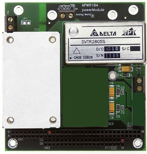 APWR104HR-30W 30 Watt Filtered Avionics Embedded Power Supply Module