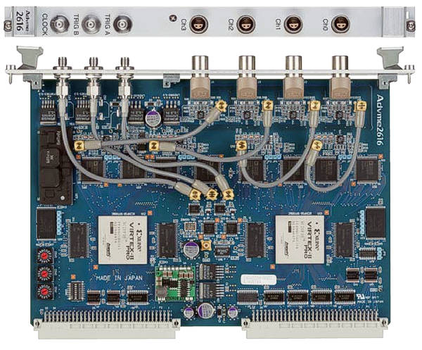 Advme2616 4-channel 240 MSPS A/D Conversion Board