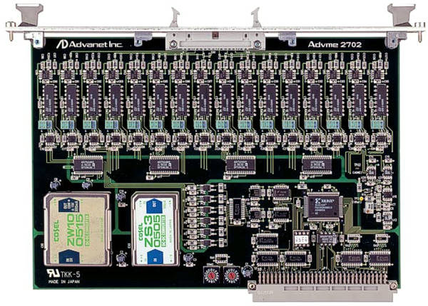 Advme2702 Isolated 16-channel 12-bit D/A Board
