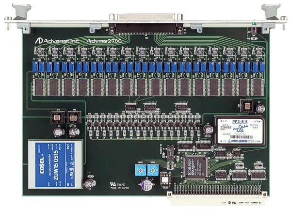 Advme2706 16-channel 16-bit D/A Board