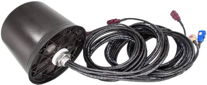 Antenna-Coach-4N4W - Fahrzeugtaugliche Dach-Antenne mit 4x4 MIMO 5G + 4x4 MIMO WLAN + UN ECE R118