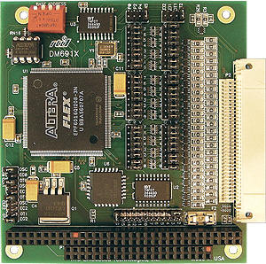 DM6916HR PC/104 9-Channel 8-bit Pulse-width Modulator, DIO, and Timer
