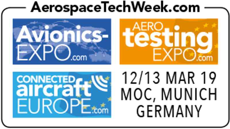 Aviation Electronics Europe Expo in München vom 12.3. bis 13.3.2019