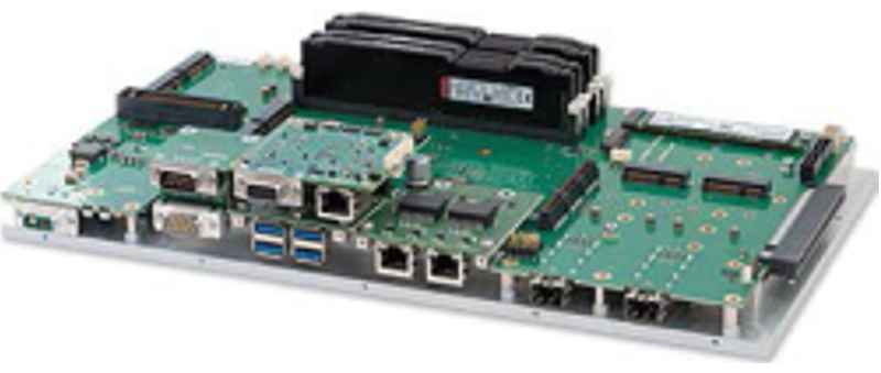 MXCS-1548OF-1 - OEM Rugged Open Frame Xeon Server for unmanned vehicles with wide input voltage range