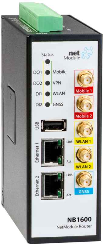 NB1600-LTE - Combined LTE and WLAN Router with optional GPS