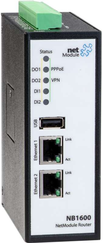 NB1600-Wireline - VPN Router, Industrial Firewall, and Protocol Converter