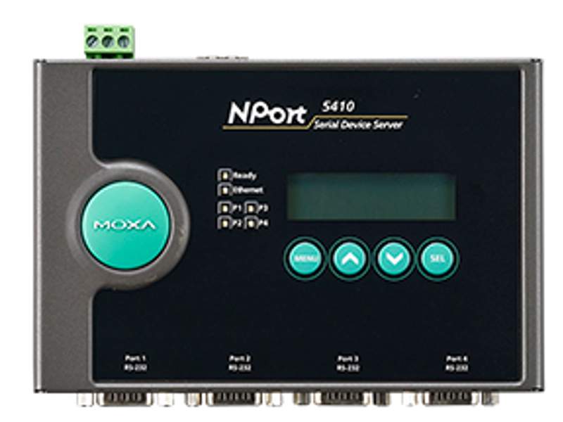 NPort® 5400 4-port serial device server