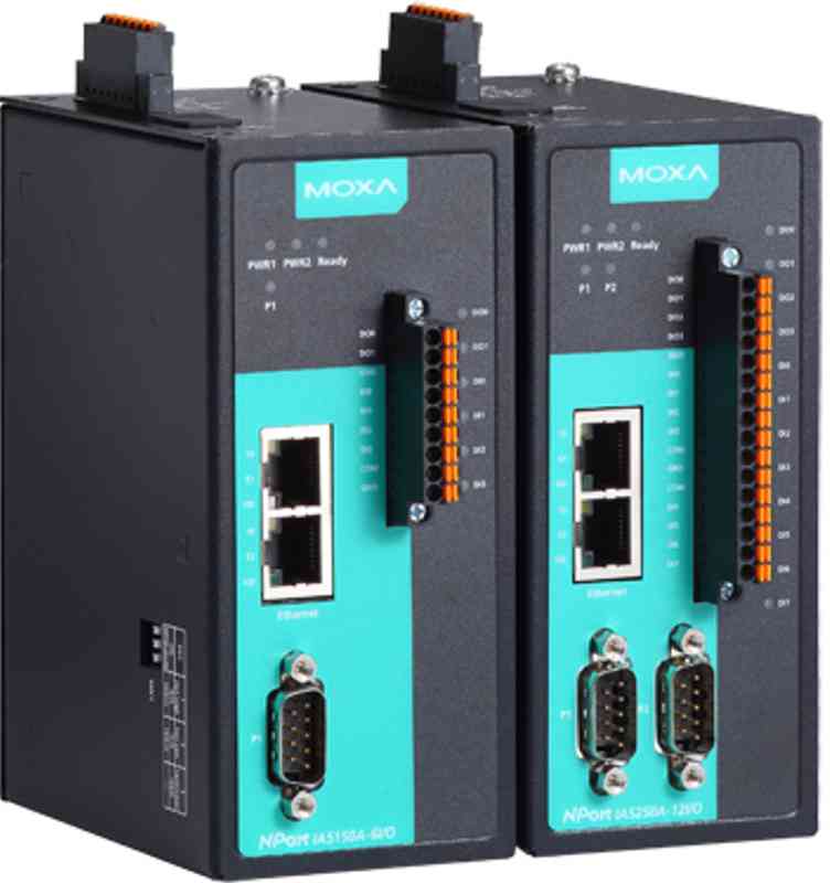 NPort IA5000A-I/O Serie - flexible Anbindung serieller Geräte an das Ethernet