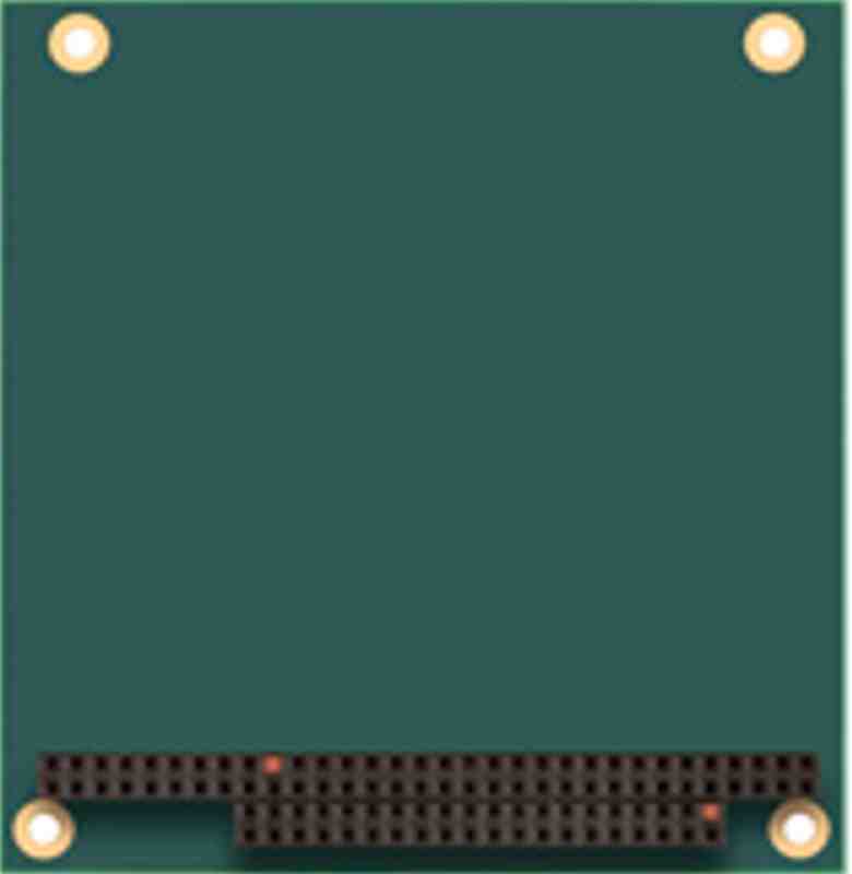 PC-104-FB Full spacer board with press-fit ISA connector.
