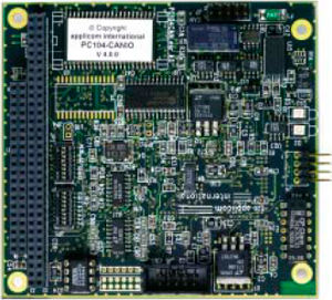 PC104-CANIO  1-Port CANopen Master/Scanner Mode 1 Mbps PC/104 Board