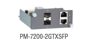 Dual 10/100/1000BaseTX + dual 1000Base FP Gigabit Ethernet Switch Module