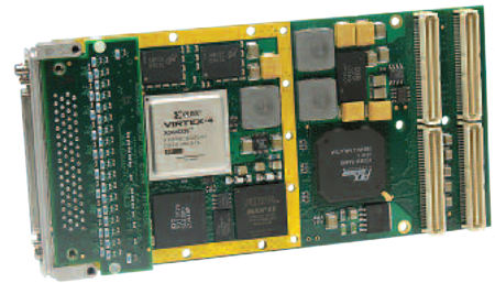 PMC-LX Series user-configurable Virtex-4 FPGA with plug-in I/O