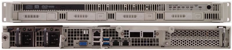 RES-XR5-1U-21Z  - 1HE Rugged Server with Single/Dual Xeon E5-2600 V4, 3 PCIe-Slots, 21'' Depth