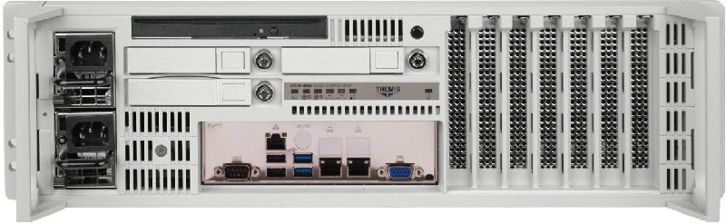 RES-XR5-3U-17Z-FIO  - 3HE Rugged Front-I/O Server with single/dual Xeon E5-2600 V3, 17'' Depth