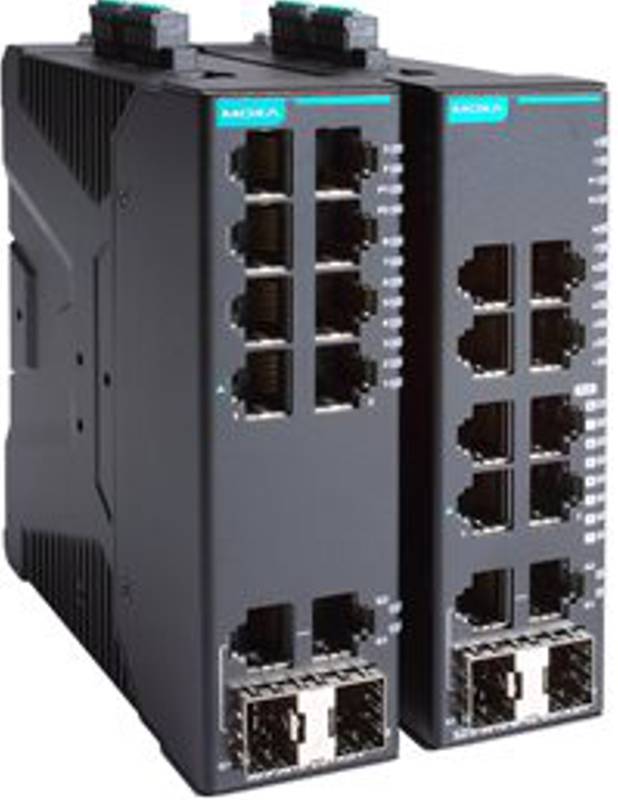 SDS-G3010 Series - Industrial 10-Port full Gigabit smart Ethernet Switches with 8-Port IEEE 802.3af/at PoE+ Option