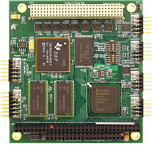 SPM176430HR PC/104-Plus TMS320C6416 based Industrial DSP Module