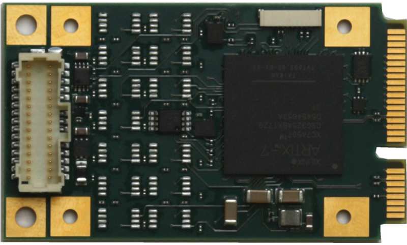 TMPE623 - Reconfigurable FPGA with Digital I/O PCIe Mini Card