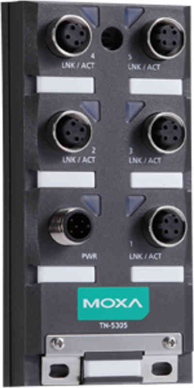 TN-5305 - EN 50155 5-port IP67 unmanaged Ethernet Switches