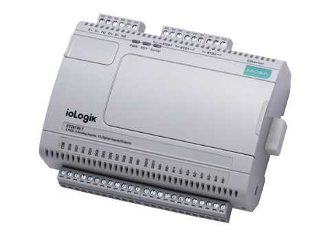 ioLogik E1261 W-T - 12 DIOs, 5 AIs, 3 RTDs remote Ethernet I/O 