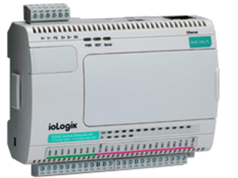 ioLogik E2260 Active Ethernet I/O with 6 RTD inputs and 4 digital outputs