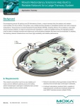 Application Note 1 - Moxa’s Redundancy Solutions Help Build a Reliable Network for a Large Tramway System