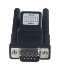 ADP-RJ458P-DB9M - 8-Pin RJ-45 zu DB-9 Male Adapter