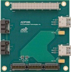 ADP086-2 PCI/104 USB 3.0 and SATA Adapter