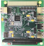 CM17407HR 5-Port  USB 2.0 PC/104-Plus Module