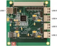 CM18407HR 5-Port  PCI-104 Five-Port USB 2.0 Network Module