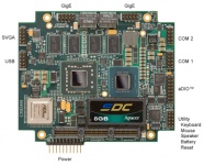 CME34MVD Series  - PCIe/104 Single Board Computer 1.20...1.86 GHz Intel® Core™ 2 Duo Processor