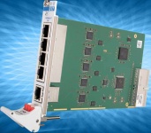 CN8-REVERB - 5-Port Gigabit Ethernet CompactPCI Interface Board
