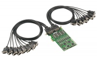 CP-116E-A - 16-port RS-232/422/485 PCI Express board with 4 kV surge protection