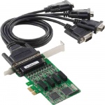 CP-134EL-A-I - 4-Port RS-422/485 PCI Express board with 4 kV Surge Protection and 2 kV electrical Isolation