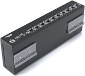 DIN 5597 HUB - 10 Ports Reflective Memory Managed DIN-Rail Hub using small Form Factor pluggable (SFP) Transceivers
