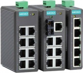 EDS-205, EDS-208 - 5 or 8 Port 10/100BaseTX Entry-Level unmanaged Ethernet switches