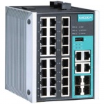 EDS-528E Series 24+4G-port Gigabit managed Ethernet switch